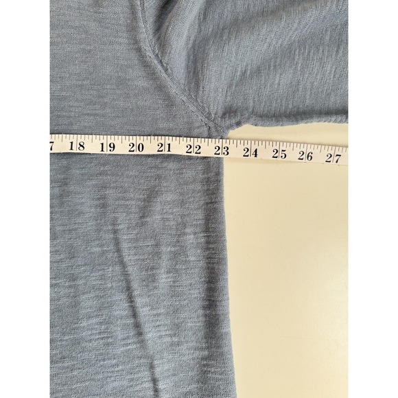 Sonny Bono Born Trendy Italy Sweater Crewneck Pullover Blue Cotton Knit Large - Picture 8 of 9